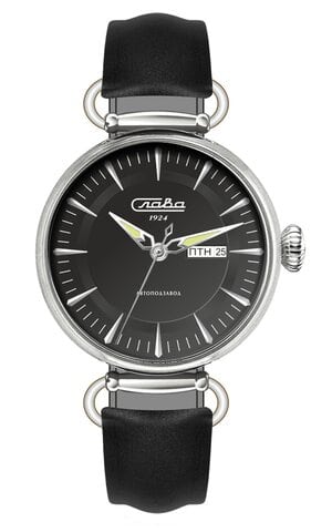 Часы наручные "Слава" механические с автоподзаводом 8200925/300-8205 8200925/300-8205