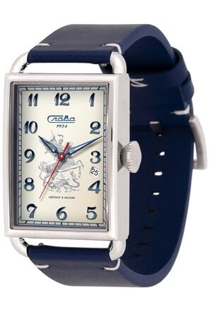 Часы наручные Слава "МОСКВА" механические 8700782/300-2414