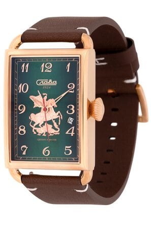 Часы наручные Слава "МОСКВА" механические 8703734/300-2414