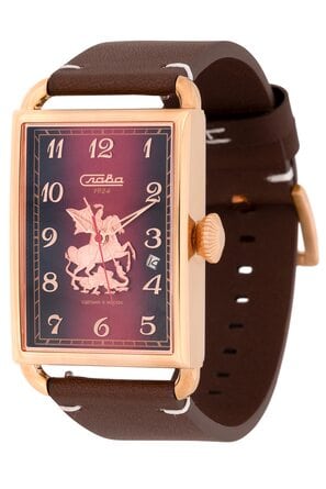 Часы наручные Слава "МОСКВА" механические 8703735/300-2414