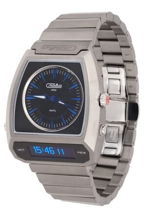 Часы наручные Слава "Погоня" кварцевые электронно-механические 9007738/100-GL32