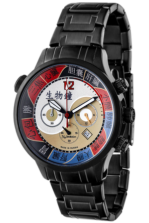 Часы наручные Спецназ "Биоритм" кварцевые с хронографом С9104152-20