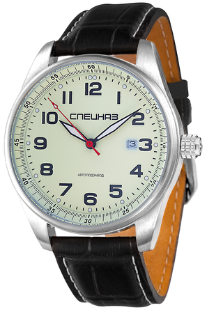 Часы наручные Спецназ "Профессионал" механические с автоподзаводом С9370269-8215