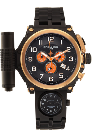 Часы наручные Спецназ "СПАСАТЕЛЬ" кварцевые с хронографом С9153341-5130.D