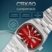 Часы наручные Слава "TV" механические с автоподзаводом серийные 3042707/100-8205