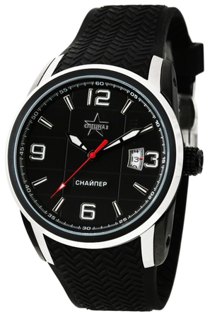 Часы наручные Спецназ "Снайпер" механические с автоподзаводом С9485296-8215