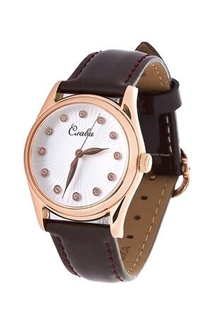 Часы наручные Слава "СЕНАТ" кварцевые 2503547/300-2035