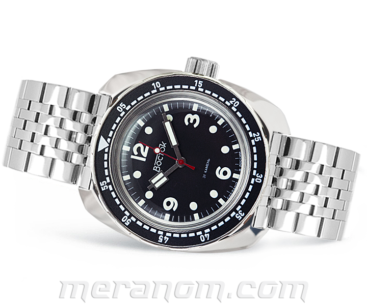 Vostok Watch Amphibian Classic 71067A to buy. photo, specifications