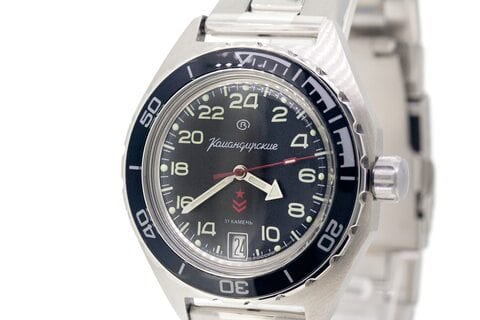 VOSTOK Komandirskie K-65 Reloj Automático Con Brazalete De 24 Horas Y - Foto 2